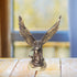 Brass Antique Showpiece Eagle Statue 2.28kg